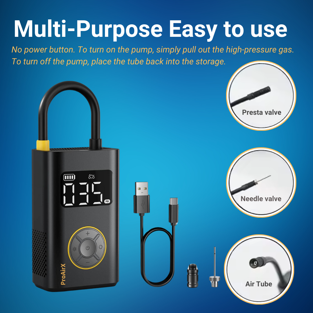 ProAirX™ The #1 Portable Tire Pump