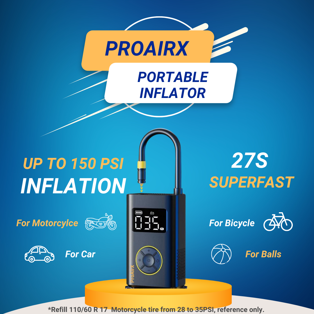 ProAirX™ The #1 Portable Tire Pump